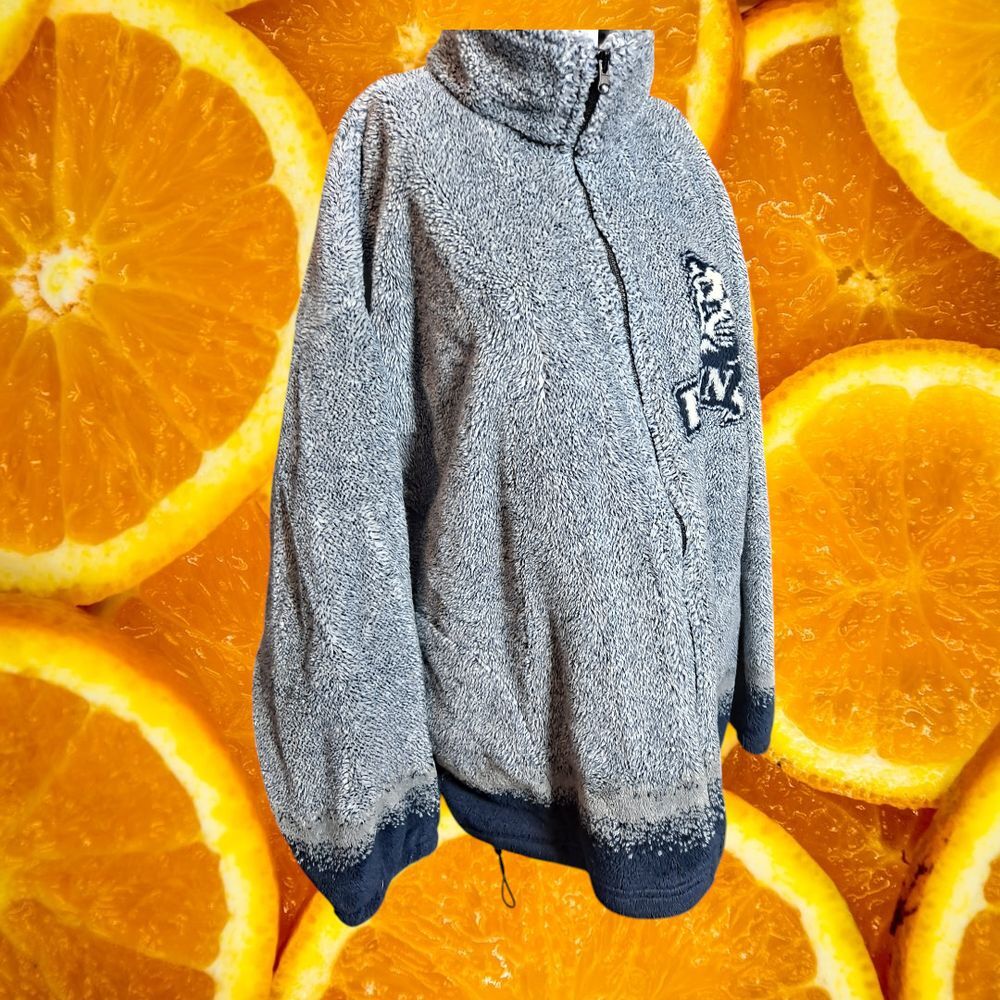 Rear Bear Ridge Outfitters Penn State Fleece Jacket Full Zip Pullover 2X - Picture 8 of 8